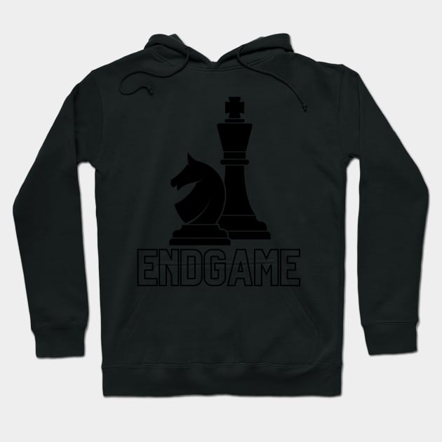 Chess Endgame Hoodie by OverNinthCloud